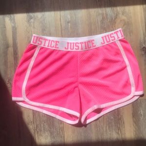 Justice Workout Shorts